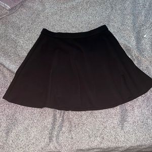 Black puffy skirt